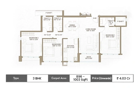 3BHK